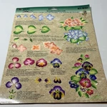 Basic Painting Folkart One Worksheet Pack Floral Garden Design. Fixed Price $20.00.