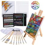 Ohuhu Oil Set 56 Pieces 36COLOR Beginner Painting Material Wooden. Fixed Price $116.13.