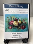Paint It Simply: Cardinal Summer Dvd Art Instruction Set David Jansen Mda. Fixed Price $14.18.