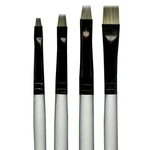 Dynasty Black Silver Short Handle Shader Brush Set. Fixed Price $15.49.