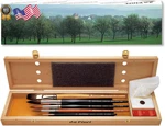 Da Vinci Watercolor Series 5240 Deluxe Paint Brush Set, Natural Hair And Synt. Fixed Price $317.32.
