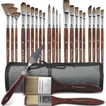 25PCS Paint Set, Fuumuui Acrylic Brushes, Professional Artist Se.... Fixed Price $44.60.