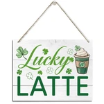 Xqlsr Patricks Day Coffee Wood Sign Irish Rustic Porch Decor. Fixed Price $12.65.