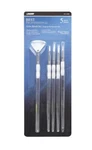 Linzer Best Professional White Taklon Artist Paint Brush 5 Piece Set Medium Soft. Fixed Price $9.53.