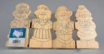 New! Vtg Create Craft Wood Christmas Carolers Holiday Panel Ready To Paint. Fixed Price $5.00.