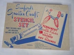 Sanford's Spatter Craft Stencil Set, Gun And 8 Ink Bottles Exc Box. Fixed Price $24.95.