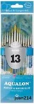 Royal & Langnickel Aqualon Short Handle Paint Brush Set, Round, 13 Pc. RAQUA-304. Fixed Price $21.15.