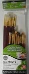 Daler Rowney Simply 25 Piece Artist Choice Value Set Gold Taklon Hog Bristle. Fixed Price $14.99.