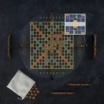 Ws Game Company Scrabble Prisma Glass Edition With Rotating Board Lazy Susan New. Fixed Price $169.99.