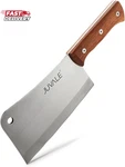 Juvale Meat Cleaver 8-INCH Stainless Steel Blade, Wood Handle Heavy-duty But. Fixed Price $37.92.