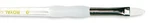Soft-grip White Taklon Filbert Brush Size 4. Fixed Price $8.66.