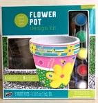 Paint Your Own Flower Pot Design Kit. Fixed Price $8.95.