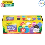 Crayola Washable Kids Paint Set 10 Colors Arts & Crafts Supplies Gift. Fixed Price $10.85.
