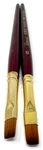 Lot 2 Robert Simmons Sienna Prof Paint Brush SN60 Size 8 Flat Shader Short. Fixed Price $24.99.