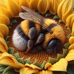Diamond Painting For Adults, Bee Art Kits, 5D Sunflowers. Fixed Price $17.99.