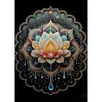 Senqao Mandala Diamond Art Painting Kits For Adults, Full 12X16 Inches, 004. Fixed Price $11.98.