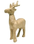 Decopatch Paper-mache Figurine 4.5"-REINDEER. Fixed Price $8.99.