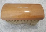 Ralph Lauren Stippler Brush Large Wooden Handle Thick Natural Bristle 6"X4"X3". Fixed Price $19.20.