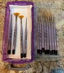 Creative Mark Micro Artist Brushes Set Of 12 All Media Miniature Liner New. Fixed Price $29.90.