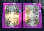Vintage Meyercord Decals 529-B & X545-B Japanese Roses 50 S-70 Nos Transfers. Fixed Price $20.00.
