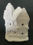 Creative Crafts Ready To Paint Christmas Village SE179 Queen Ann House. Fixed Price $49.99.