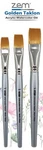 Zem Brush Golden Taklon Wash Set Sizes 1/2", 3/4", 1". Fixed Price $25.14.