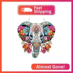 Bowetile Elephant Diamond Art Hanging Kits For Adults, 5D Special Shape. Fixed Price $12.28.