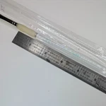 X1 1/4" Wisp Filbert Comb Paint Brush Clear Handle Royal Langnickel Ceramic Art. Fixed Price $13.30.