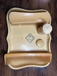 Bakelite Vintage Art Deco Tray & Brush 4 Piece Set. Fixed Price $29.99.