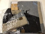 C.c. Beanie Tri-color Hat And Scarf Set Beige Black Grey New. Fixed Price $32.99.