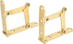 Brass Plated Drop Front Desk Hinge Pack Of 2 180 Degree Opening Slant Top. Fixed Price $46.65.