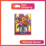 Vaiieyo 5D Diy Vase Diamond Art Kits For Adults, Painting Flower,. Fixed Price $14.27.