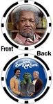 (5) Sanford And Son - American Sitcom Commemorative Poker Chips Set. Fixed Price $55.89.