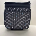 Rolling Scrapbook Tote With Expandable File Pocket, Large Craft Organizer And.... Fixed Price $49.99.