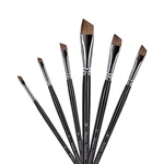 Magic Touches Artist Paint Brush Set (6 Sizes), Natural Sable Angle Tip, Best.... Fixed Price $42.17.