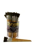 Dynasty B-300 Camel Hair Flat Brushes In Canister Of 72. Fixed Price $105.00.