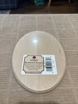 Walnut Hollow Basswood Oval Thin Plaque 5X7 Inch #1775. Fixed Price $15.00.