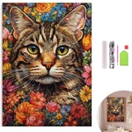 Kichang Flower Cat Diamond Painting KITS,5D Art,roun.... Fixed Price $16.26.