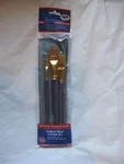 Lot 3 Paint Brushes-watercolor Tempera Acrylic Fundamentals #17 Flat New Lbdel. Fixed Price $5.39.