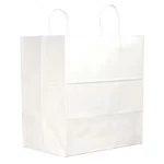 Super Royal White Shopping Bag Flat Bottom, Twist Handles, PK200, 85934. Fixed Price $164.99.