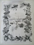 Large 18X24 Church Wreath Birds Liquid Embroidery Picture To Paint Tri-chem. Fixed Price $17.95.