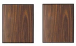 Pack Of Walnut Finish W/black Trim Blank Wood Plaque 9" X 12" P30 PL02. Fixed Price $23.98.