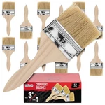 Art Supply 3" Chip Brushes Paint Glue Adhesives Touchups Inch Lot Of 12. Fixed Price $14.99.