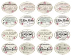 Vintage Image Shabby Victorian Rose French Labels Waterslide Decals LAB435. Fixed Price $13.99.