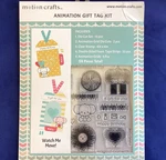 Craft Kit Animated Gift Tag Birthday Celebrate Love Motion 56 Pcs Dies Stamps. Fixed Price $16.50.