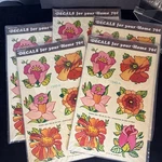 Vintage Meyercord Decals Assorted Flowers # 1540-A 1976 Packages Free Ship. Fixed Price $25.99.