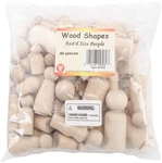 Hygloss Wood People 40/PKG-ASSORTED Shapes & Sizes H9560. Fixed Price $23.26.