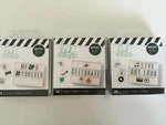 Heidi Swapp Lightbox Inserts 20/PKG Holiday, Basic, Black Icons You Pick New. Fixed Price $7.19.