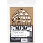 Stampers Anonymous Etcetera - Cathedral Windows, THETC015 By: Tim Holtz. Fixed Price $7.19.