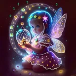 Shouruihua Diamond Painting Kits For Adults, Cute Angel, Colorful. Fixed Price $12.46.